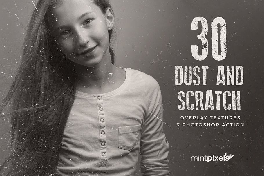 Download 30 Dust and Scratch Overlay Textures