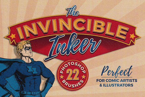 Download The Invincible Inker for Photoshop