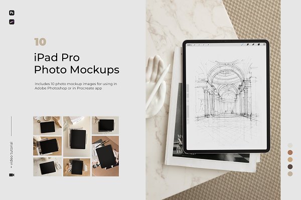 Download IPad Pro Photo Mockups