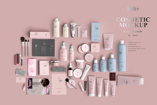 Download 100+ Cosmetic Mock-up Collection