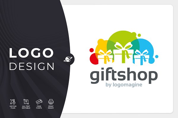 Download Gift Shop Logo Template