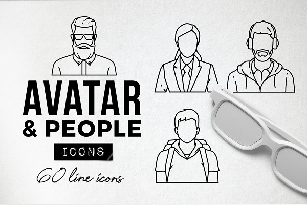Download 60 Profile Avatars Icons - People