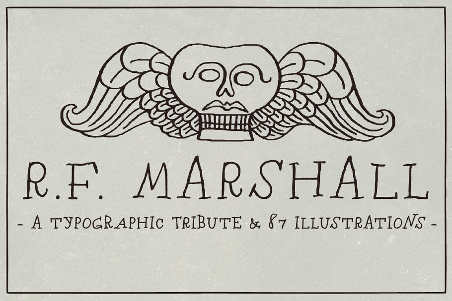 Download RF Marshall Font