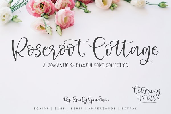 Download Roseroot Cottage Font Collection