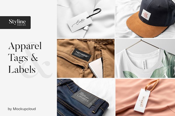 Download Apparel Tags and Labels Mockups