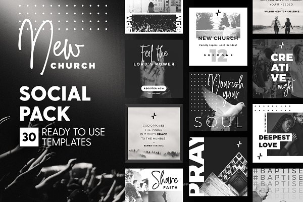 Download New Church - Social Pack