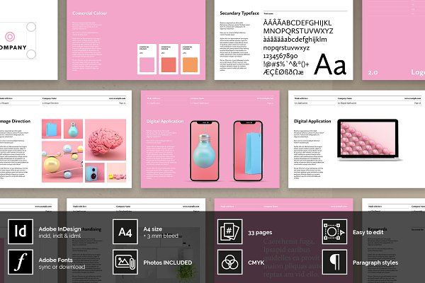 Download Brand Guideline Manual Layout