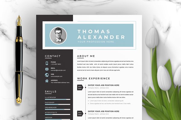 Download Professional Word Resume/CV Template
