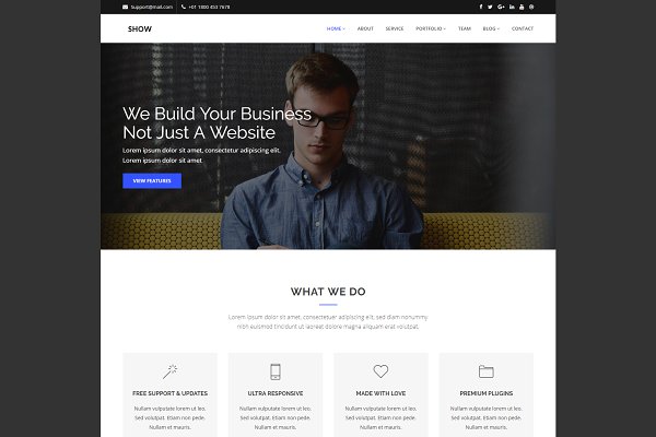 Download Show - Corporate HTML Template