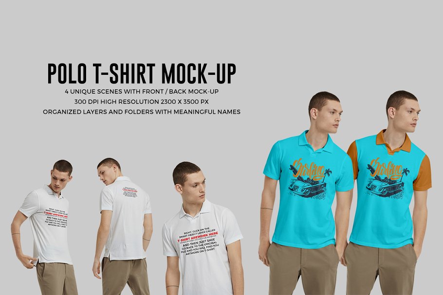 Download Polo Shirt Mock-Up