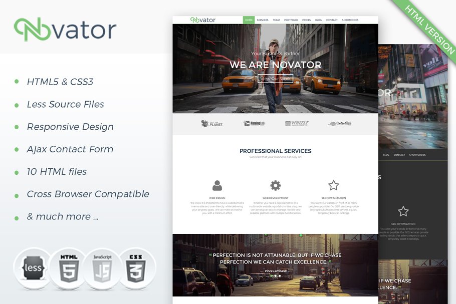 Download Novator - Multipurpose HTML Template