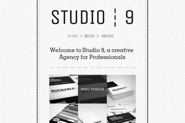 Download Studio 9 - a Creative Agency Portfol
