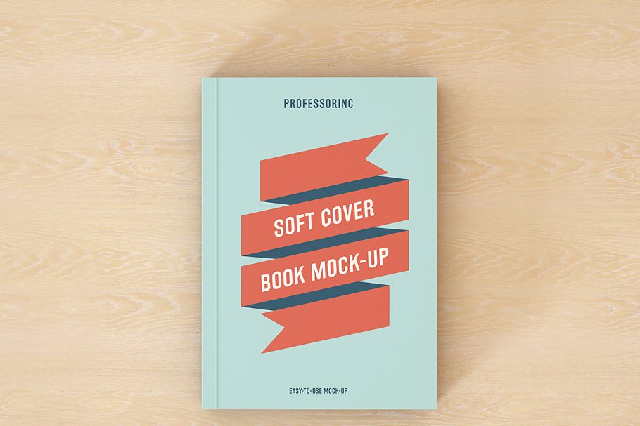 Download Soft Cover Book Mock-Up