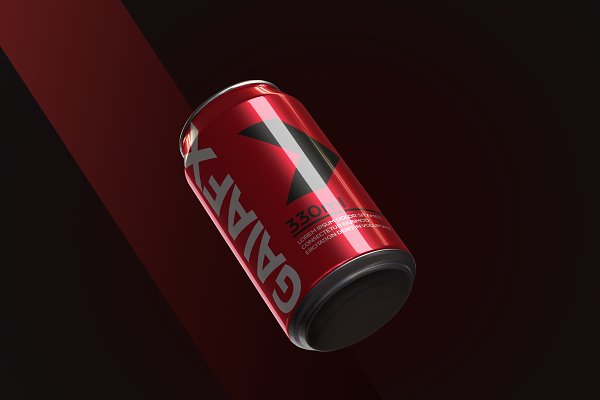 Download Soda Can PSD Mock Up Templates