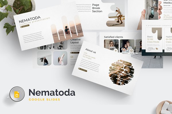Download Nematoda - Google Slides Template