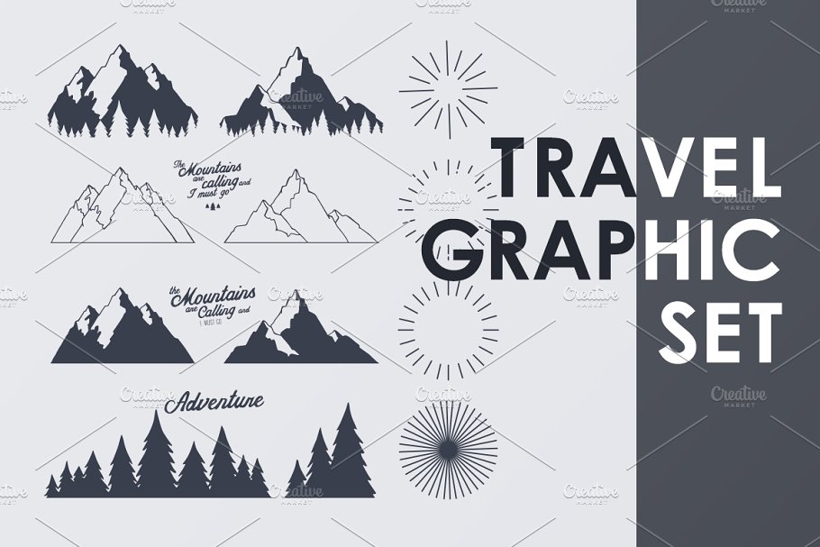 Download Travel graphic elements