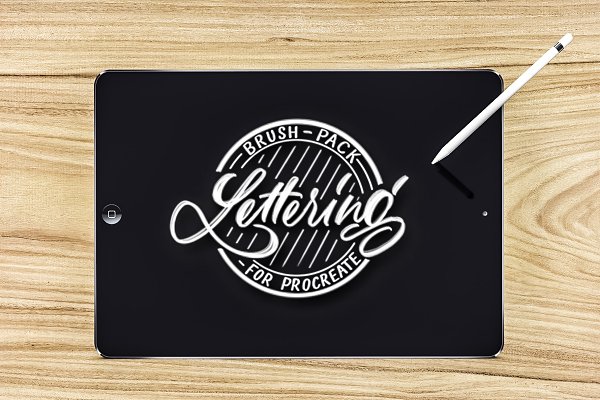 Download Lettering Brush-Pack for Procreate