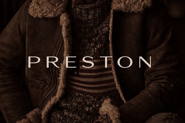 Download Preston - Classy All-caps Sans