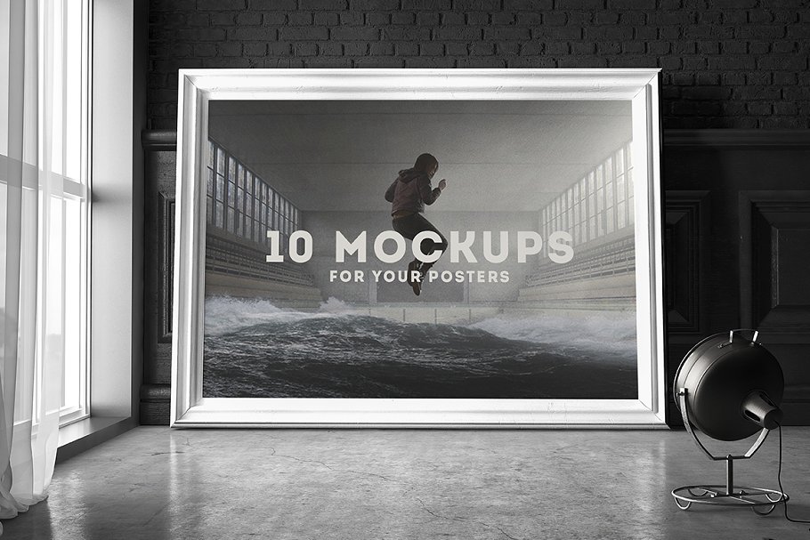 Download Poster Frame Mockup Set 2