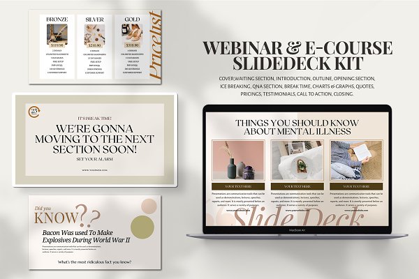 Download Webinar & E-Course Slide Deck Kit