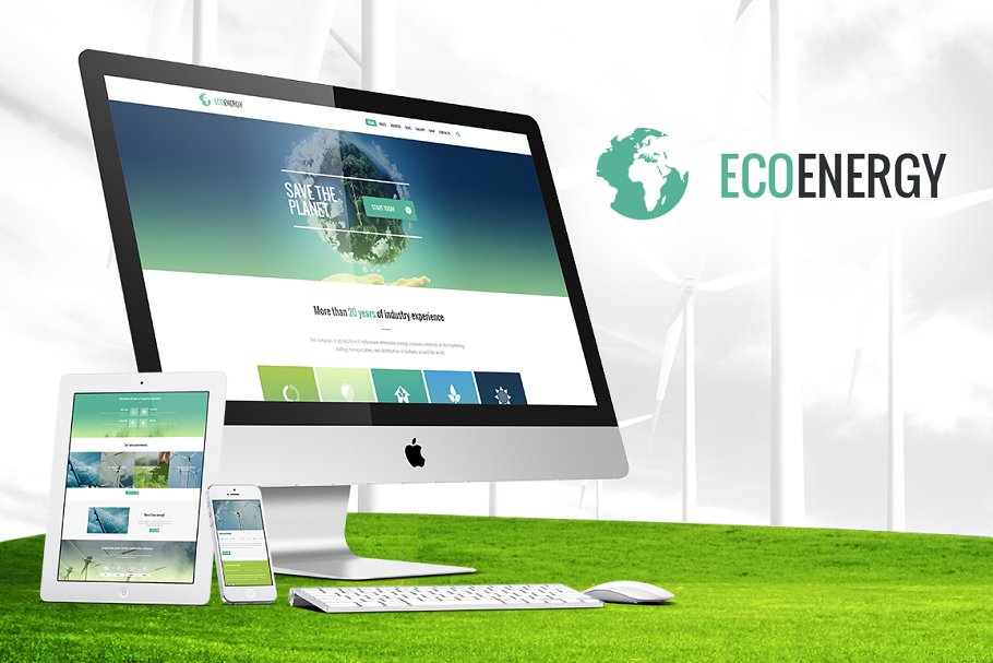 Download ECO Energy - Ecology WordPress Theme