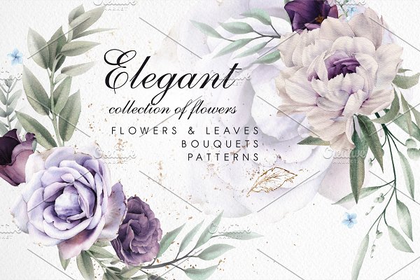Download Elegant flowers (PNG)