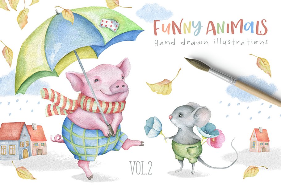 Download Funny Animals Kit Vol. 2