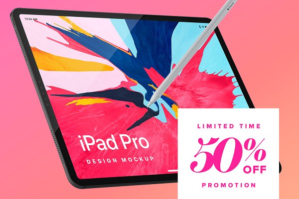 Download iPad Pro Design Mockup