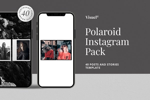 Download Polaroid - Instagram Pack Template