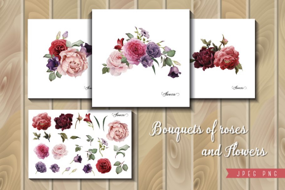 Download Bouquets of roses
