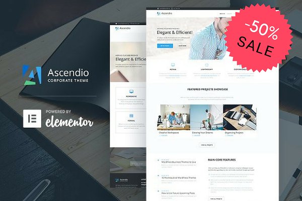 Download Ascendio - Corporate WordPress Theme