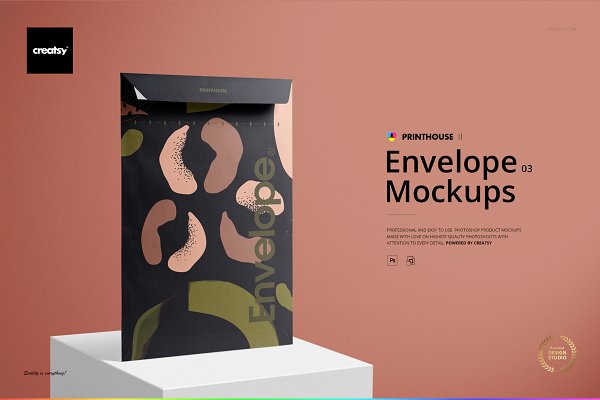 Download Envelope Mockup Set 03