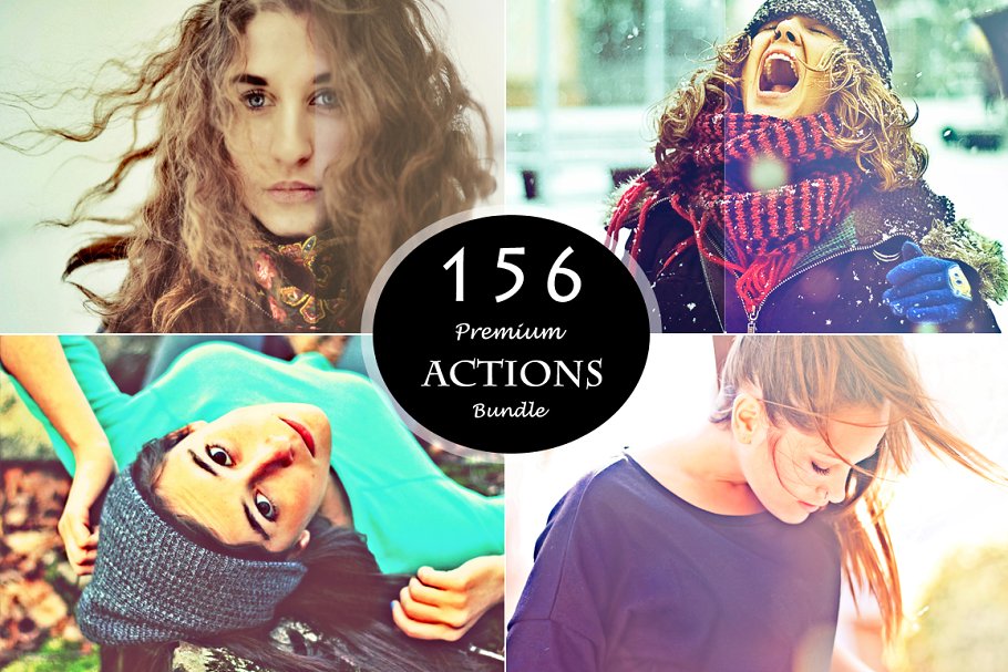 Download 156 PS Actions Bundle