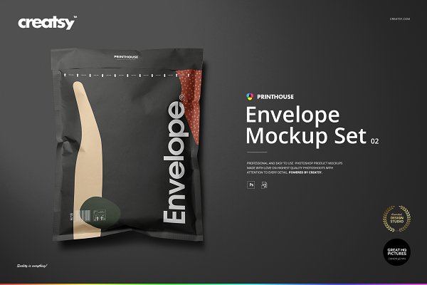 Download Envelope Mockup Set 02