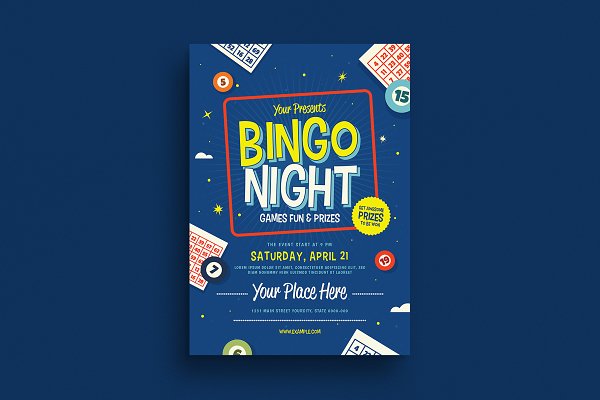 Download Bingo Night Event Flyer