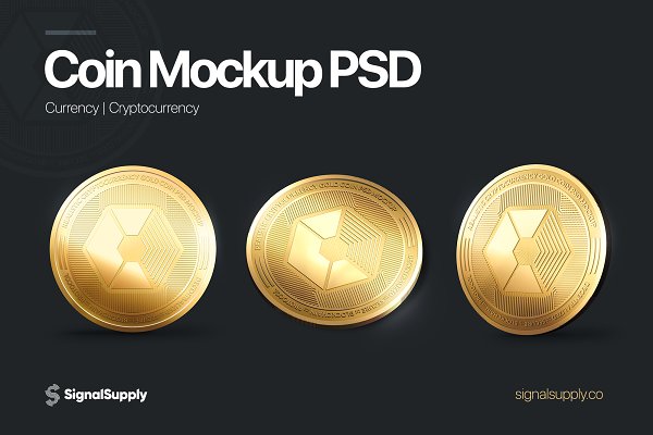 Download Coin Mockup PSD