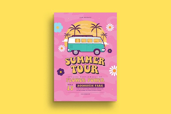 Download Summer Hippies Tour Flyer