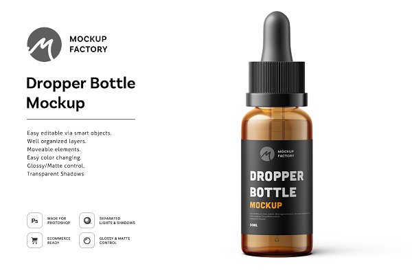 Download Dropper Bottle Mockup