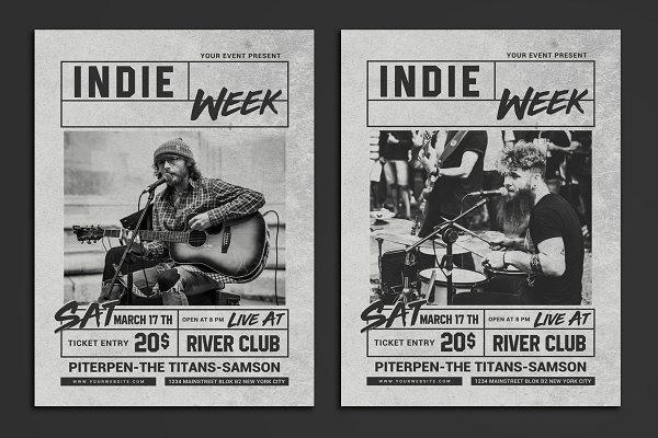 Download Indie Week Flyer