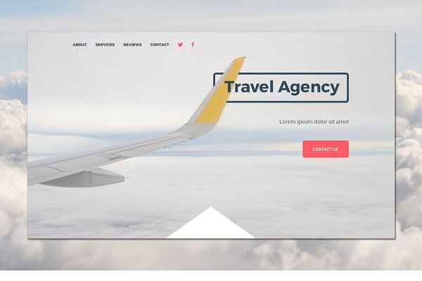 Download Landing Page PSD Template