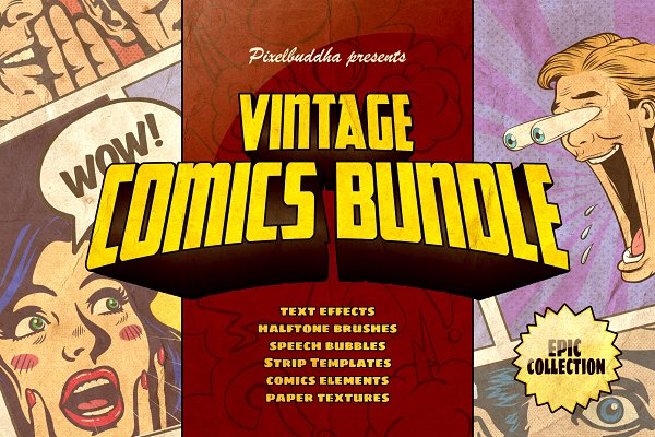Download Marvelous Vintage Comics Bundle