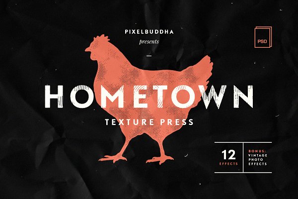 Download Hometown Texture Press Effects