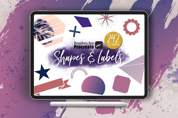 Download Procreate - Shapes and Labels