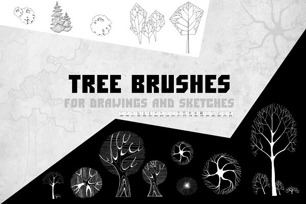 Download ArchiTrees Brushes