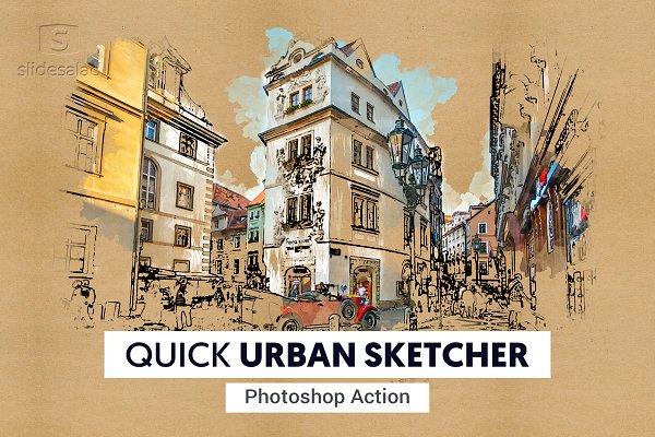 Download Urban Sketcher Photoshop Action