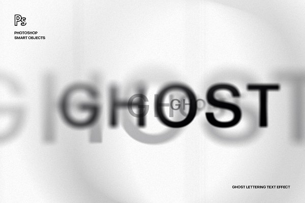 Download Ghost Lettering Text Effect