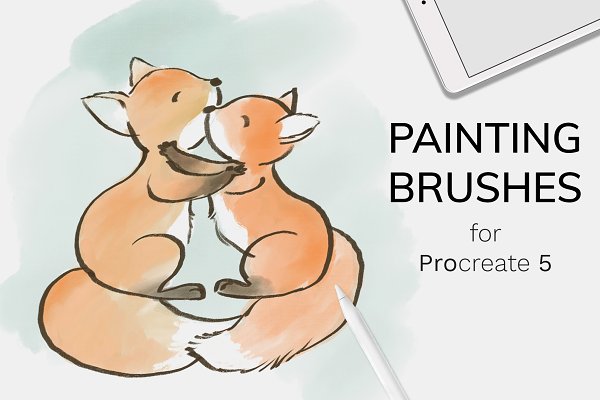 Download Soft texture brushes for Procreate