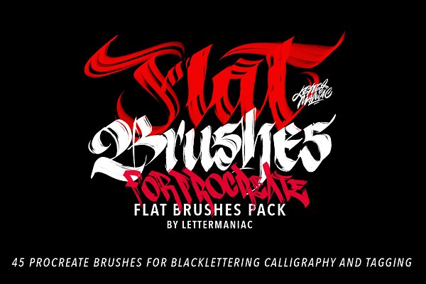 Download Blackletter Brushes for Procreate