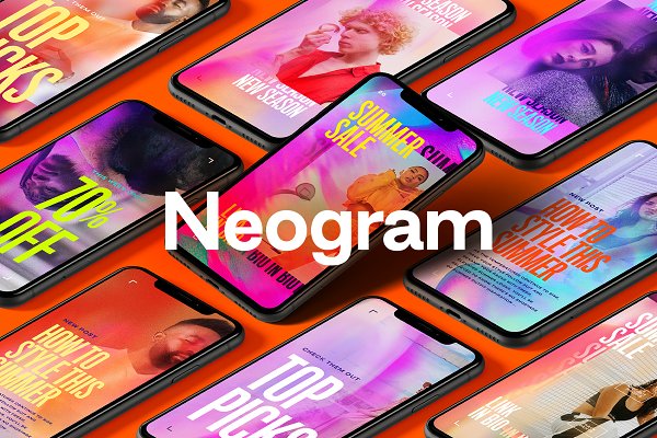 Download Neogram - Neon Instagram Stories