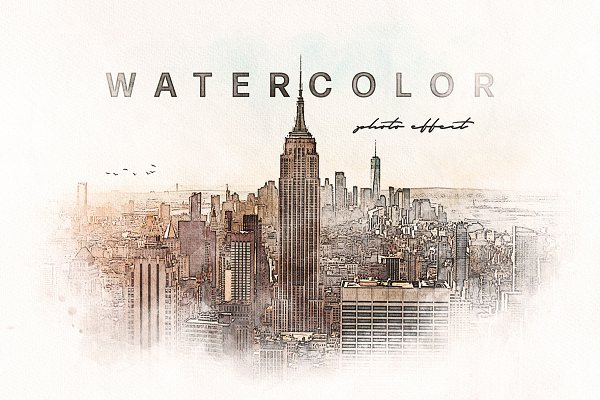 Download Watercolor Painting Photo Effect